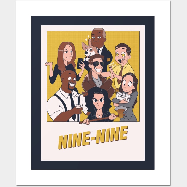 Nine-Nine Wall Art by studioyumie